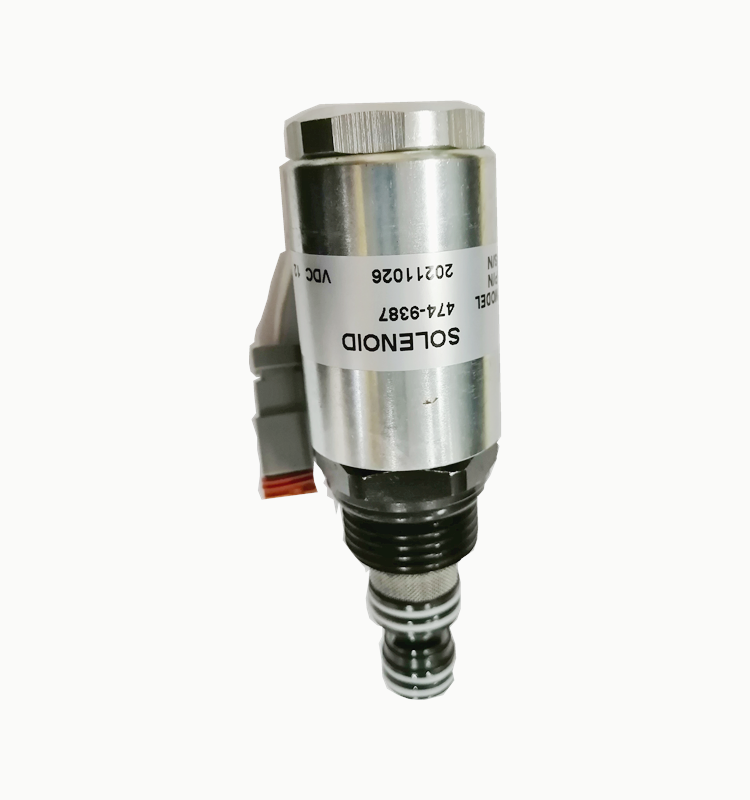 474-9387 клапан соленоида GP-SOL экскаватора 12V 4749387 для частей гусеницы