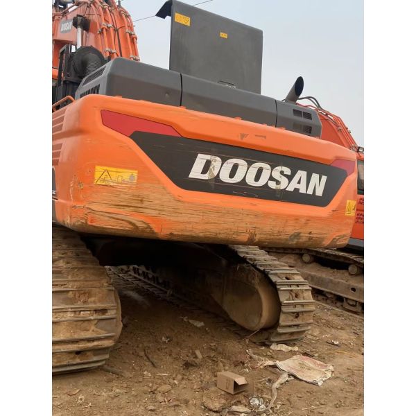 Excavadora usada Doosan DX520LC, gran excavadora hidráulica con orugas