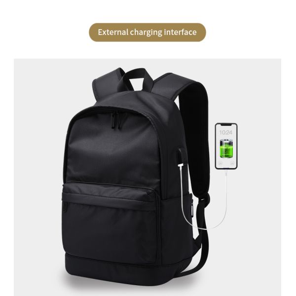 L'usine personnalisé logo sac à dos 15.6 pouces sac portable mode adolescents sac à dos de l'école hommes