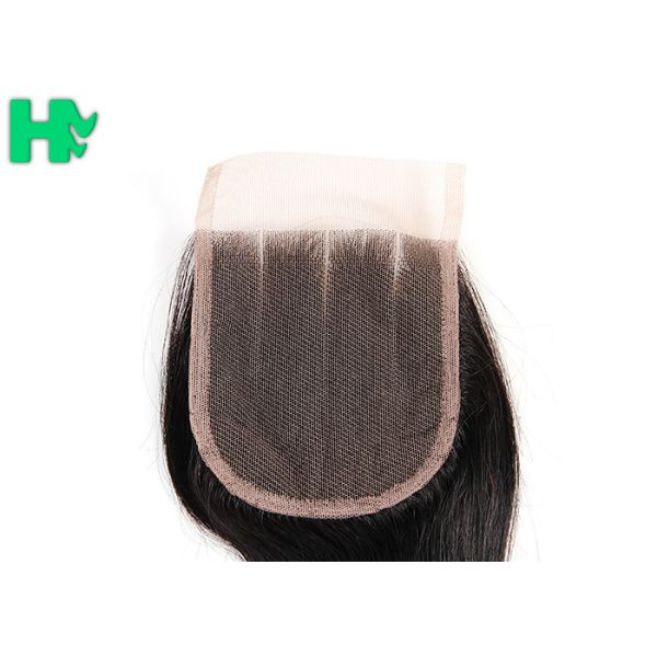 100% Density Brazillian Human Hair Lace Clsure Deep Wave SGS