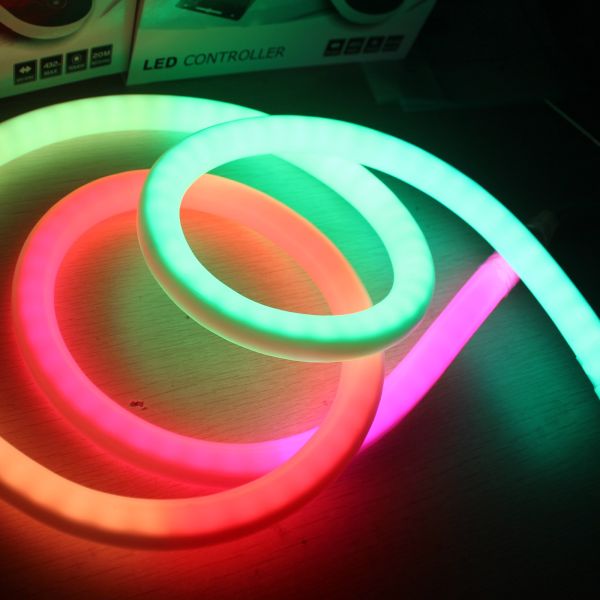 30 мм диаметром светодиодные трубы линейный подвесник для фит-центра 24v rgb трубчатые лампы пиксельные dmx светодиодные трубы молнии