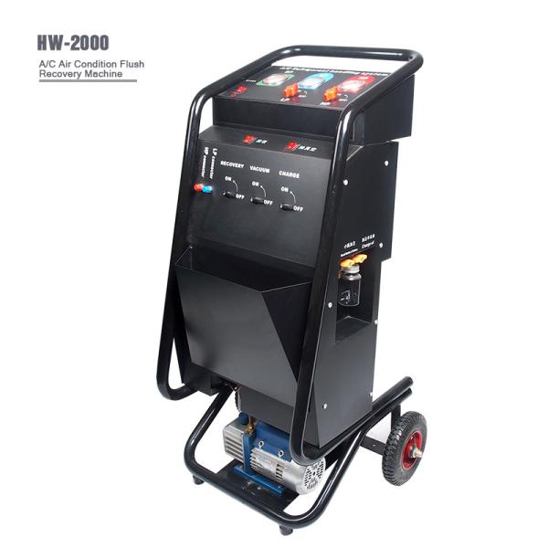4 Liter /S Car AC Refrigerant Recovery Machine 780W R134a Refrigerant