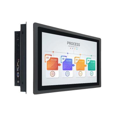 21.5 Inch Full HD Resolution Industrial Monitor with 178° Viewing Angle for Wall