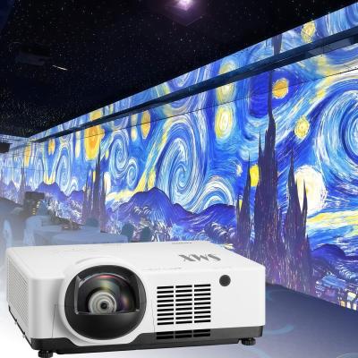 Immersive Projection Projector 6000 Lumens Brightness Short Throw Laser Projector for 300 Inches Screen Size