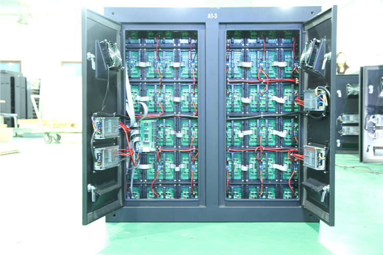 DIP Highlighted Outdoor Fixed LED Display 10mm Pixel Pitch 1R1G1B AC220V/110V