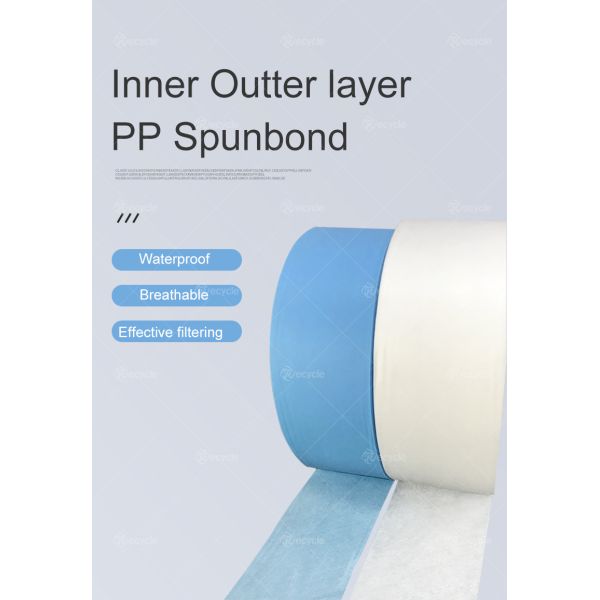 Best Outer Layer Printed Non Woven Fabric Roll length As Required 25gsm 40gsm 60gsm