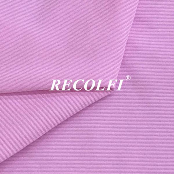 200gsm Eco Ribbed Activewear Knit Fabric Sustainable Athletic Wear Sport Bra