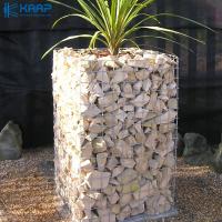 a gaiola de pedra 3mm de 2x1x1m soldou cestas de Gabion para a construção da paisagem
