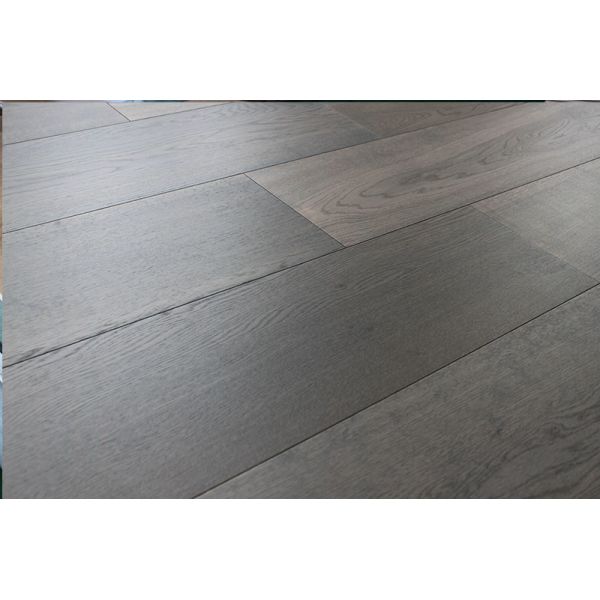 Chemical Treated White Oak Engineered Wood Flooring with 8-12% Moisture and Grey Color