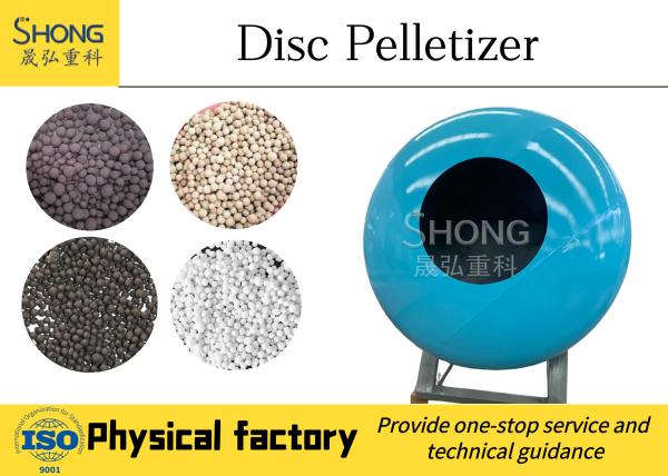 Disc Granulator Organic Fertilizer Production Line for Animal Manure Waste