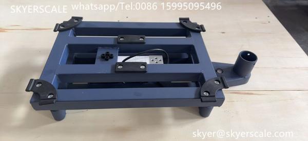 Blue Color Carbon Steel Bench Weighing Scale 30x40cm 100kg  Powder Coated