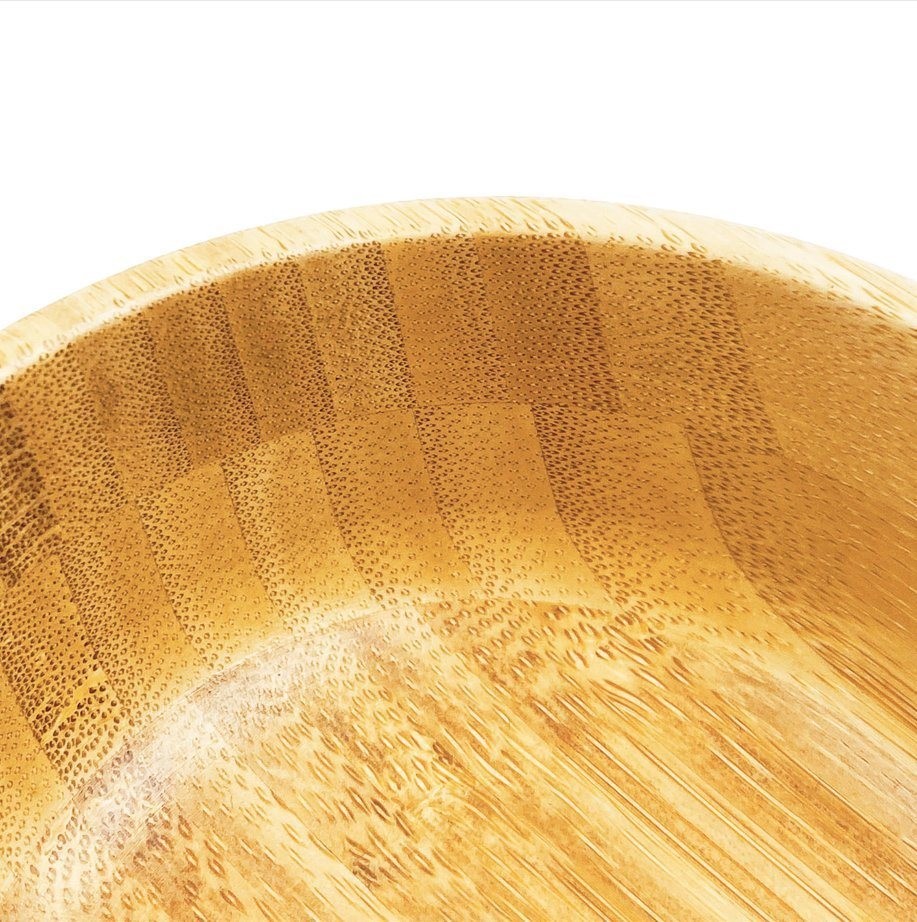 Handmade Natural Color Bamboo Bowl Organic Food Safe Wooden Bowl A Sustainable Choice