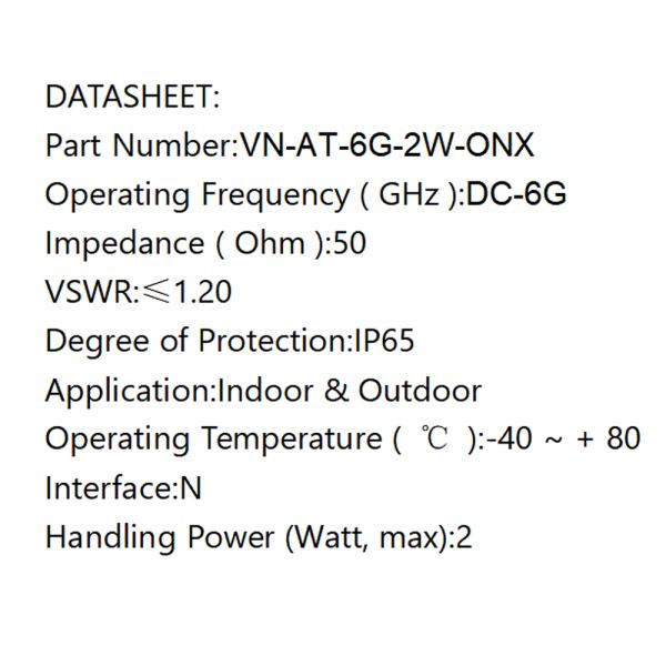 2W 18G SMA Мужчина SMA Женщина 50 Ом Точный электронный аттенуатор
