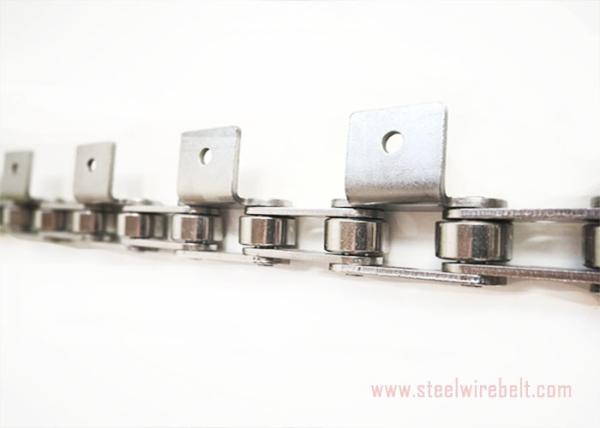 Durable Roller Stainless Steel Conveyor Chain High Frequency Quenching