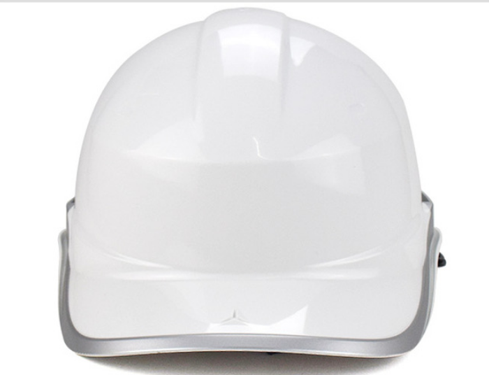High Strength ABS Safety Helmet for Construction Site Leaders, Anti Smashing Construction Safety Helmet