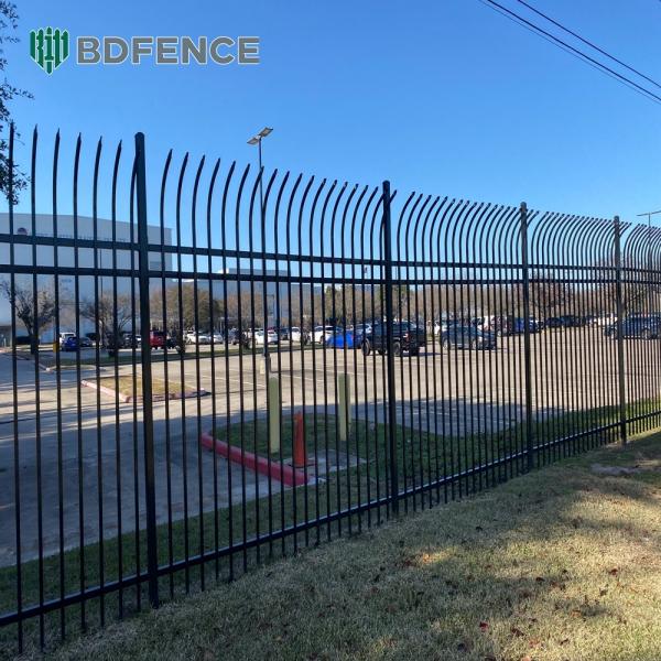 For Garden Tubular Steel Fence Landscaping