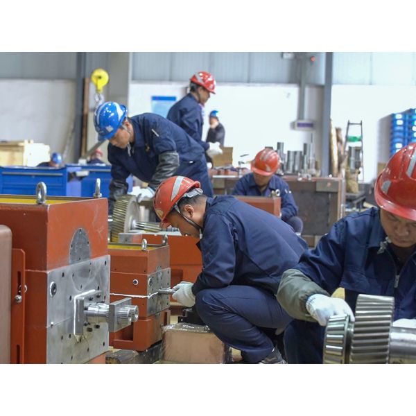 Коробка передач штрангпресса винта литого железа высокого числа оборотов для машины штрангпресса винта 3