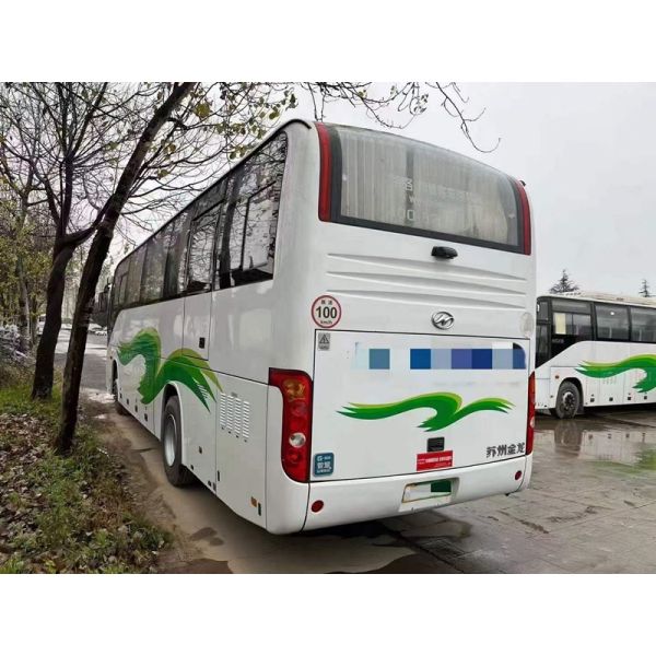 47 Seats Electric Used Higer Bus KLQ6109ev Used Coach Bus New Fuel No Accident