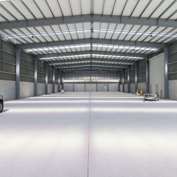 Galvanized Steel Structure Warehouse Q355 Q235 Steel Frame Warehouse Construction