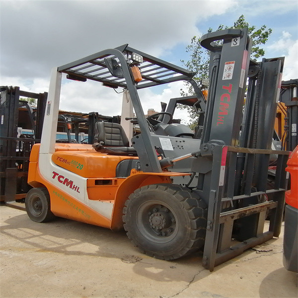 Camión elevador diésel usado Tcm Fd20t6 Tcm Camión elevador motor de 38,2 kW