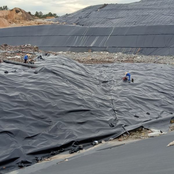 EVA Reinforced Geomembrane High Elastic Waterproof Smooth Geomembrane For Tunnel