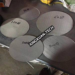 Ячеистая сеть штрангпресса круга, круговой экран сетки для пластикового и резинового