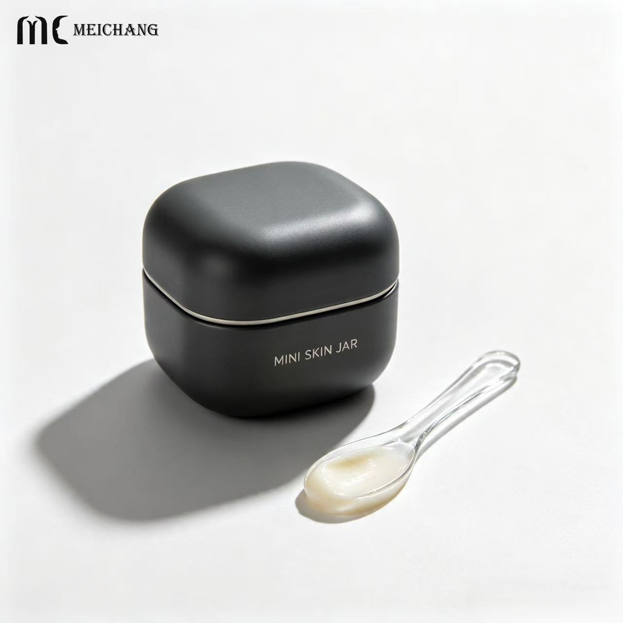 5–10g Mini Square Aluminum Tin with Rounded Corners for portable balm, solid perfume, hair wax and other small-format product packaging (MC-811）