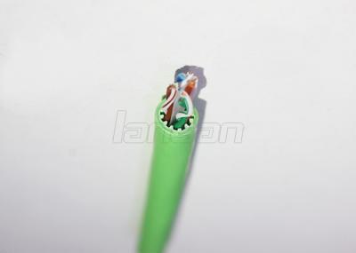 Sólido 100% 305M de cobre completos da frequência dos trabalhos em rede Cat6A Lan Cable 500Mzh de Lszh
