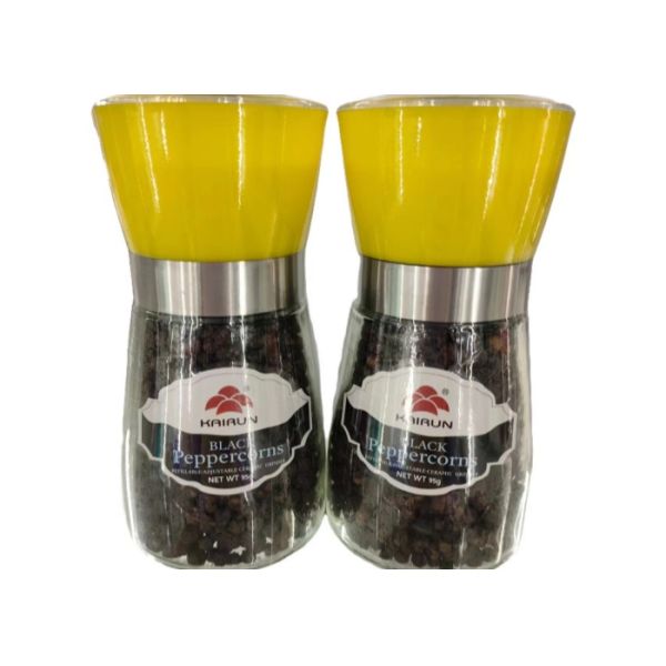 Adjustable Glass Grinder Salt And Pepper Refillable Grinders CUstomized grinder