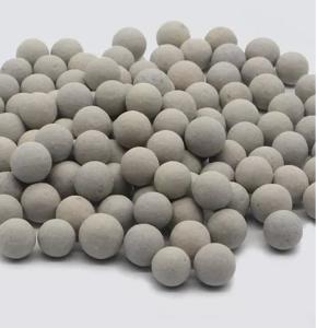 22% Low Alumina Oxide Balls Support Material For Catalyst In Petrochemical
