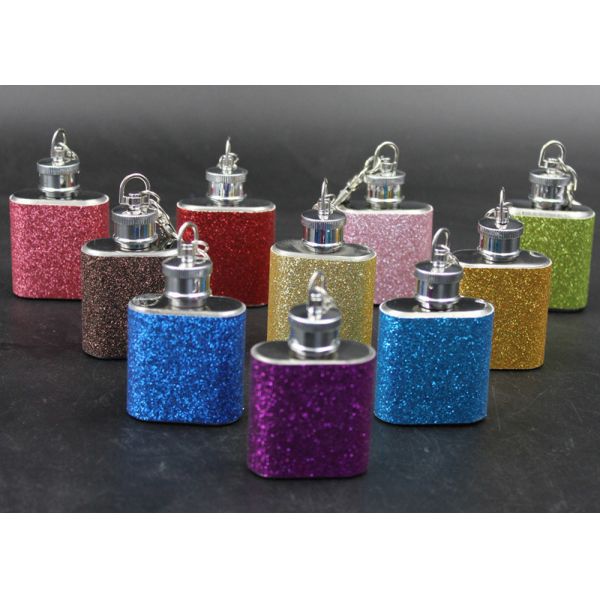 304 Stainless Steel Kitchen Household Items Portable Small Wine Jug With Key Fob