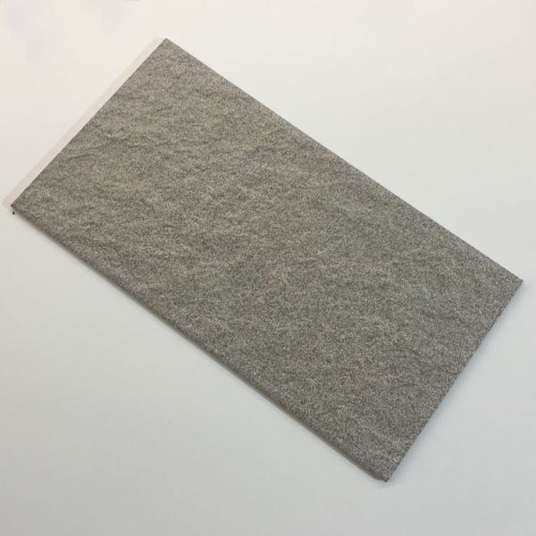 Apartment Exterior Brick Facade Tiles for Walls Decorative Cement Patterned Grey Wall Tile