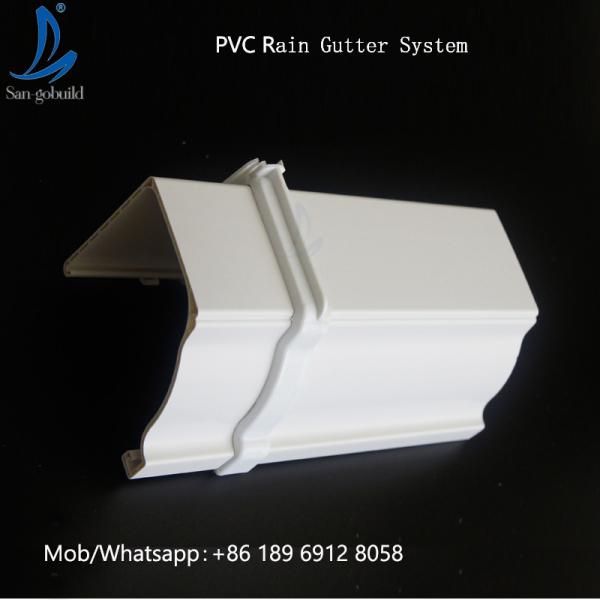 Wholesale Rainwater Drain System Colored Aluminum Extrusion Rain Gutters