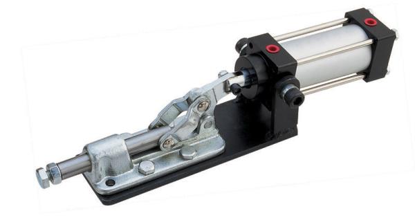 Air Powered Toggle Clamps 36330A Clamping Force 1136kgs Machining Center Fixture