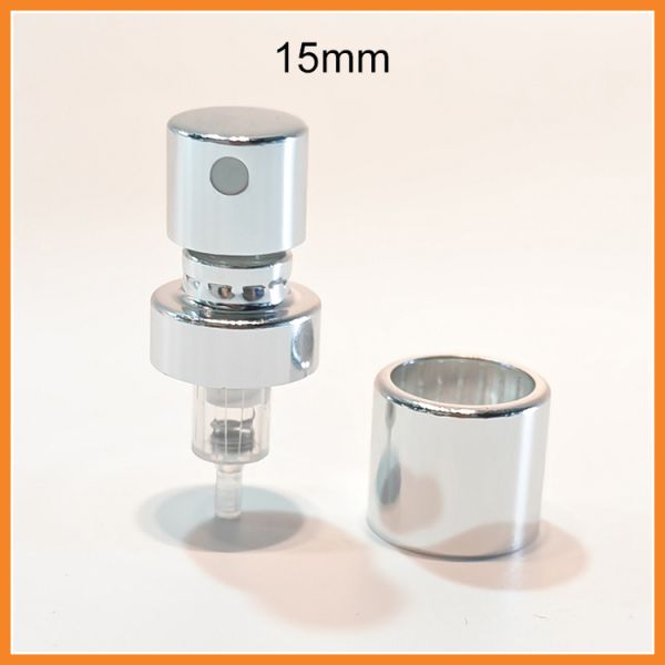 Wholesale 15mm 20mm Aluminum Crimp Continuous Sprayer with Collar for Industrial Use