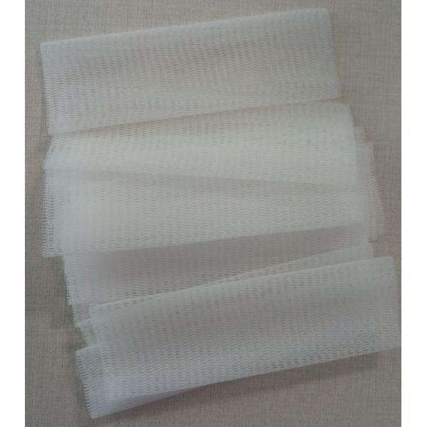 La botella protectora blanca del licor de la malla del PE envuelve el polietileno suave reutilizable de 80 mallas