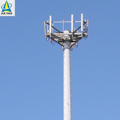 Hot Dip Galvanized Multifunction Monopole Tower 5g Internet Mobile Phone Signal Communication Steel Tower