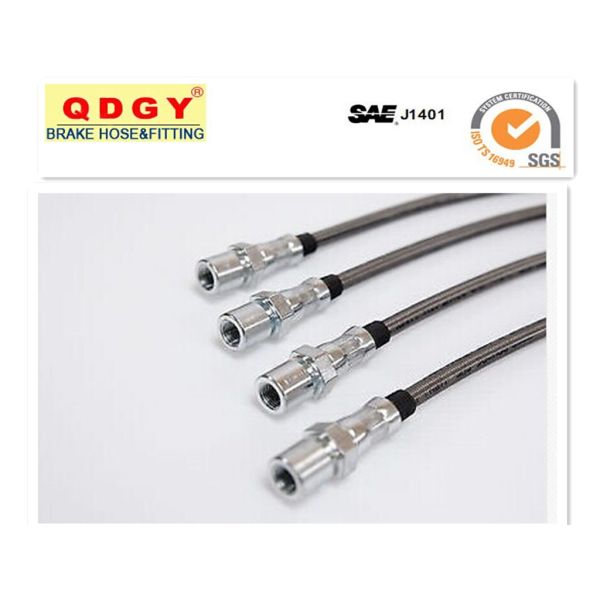 dot sae j1401stainless steel braided hose assembly