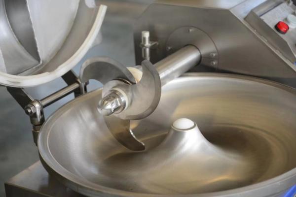 Large Volumes Food Chopper Bowl Cutter High Output Meat Processing Machine