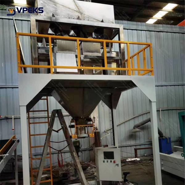Semi Automatic Multi Head Weigher Packing Machine With 2 Heads Belt Linear Weigher Weighing And Packaging Machine