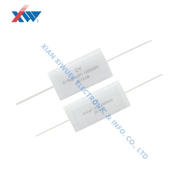 Pas de condensateur à film d'inductivité 0,15μF série de haute tension snubber 1200VDC utilisée pour l'onduleur