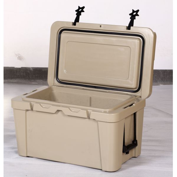 25Л мини сверхмощная коробка отлитая в форму Рото более крутая, коробка охладителя льда 7 охладителей дня располагаясь лагерем