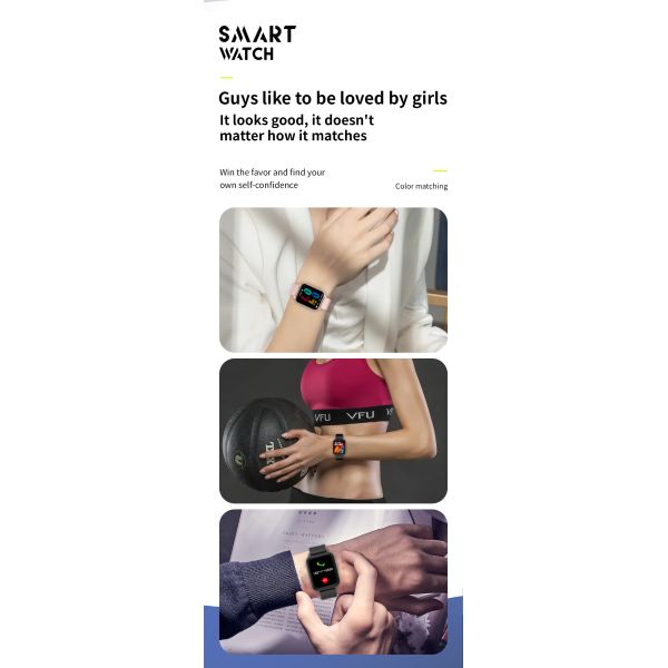 Напоминания браслета PPG тарифа сердца 240x281 Ble 5,0 дозор умного женского умный