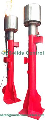 Oilfield Solar & AC Powered Flare Ignition Device For Mud Recycling System