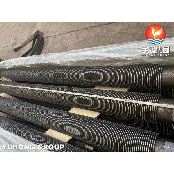 ASTM A335 P9 Alloy Steel Serrated Finned Tubes For High Temperature Boiler Superheaters