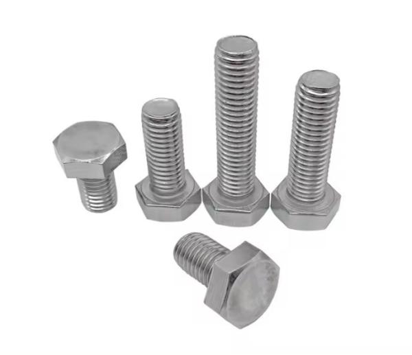 White NXF 2205 Duplex Stainless Steel DIN933 M6*20 Grade D6 Washed Hex Head Bolts for Machinery Stock