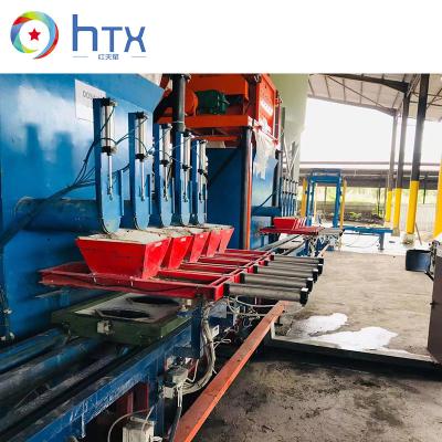 Linha de produção de painel de parede de pedra artificial exterior máquina alimentadora de laje