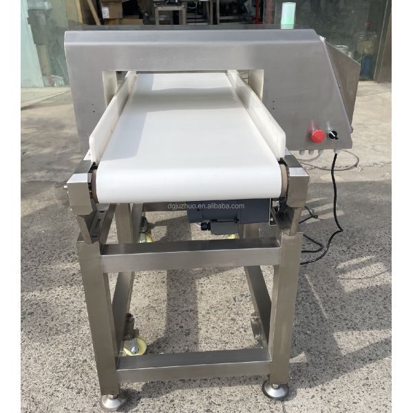 FDA Standard Belt Conveyor Type Confectionery Industry Metal Detector JZD-600