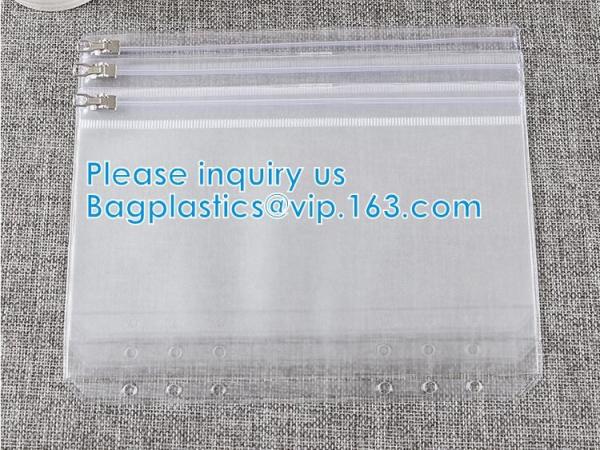 PVC BAGS, EVA BAGS, TPU ZIP Jewelry Pouch, Display Sleeves For Furniture And Carpeting, Tool Pouches Job Ticket Holders