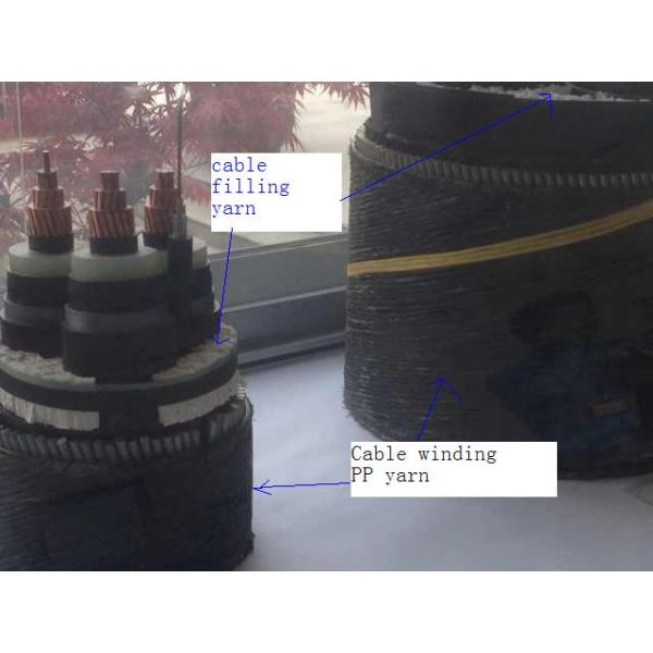 Шпагат PP Armouring кабеля подводной лодки